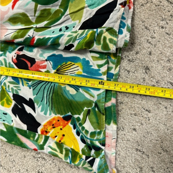 True Destination M EUC shell drawstring floral kulak pants ultra wide - Picture 8 of 13